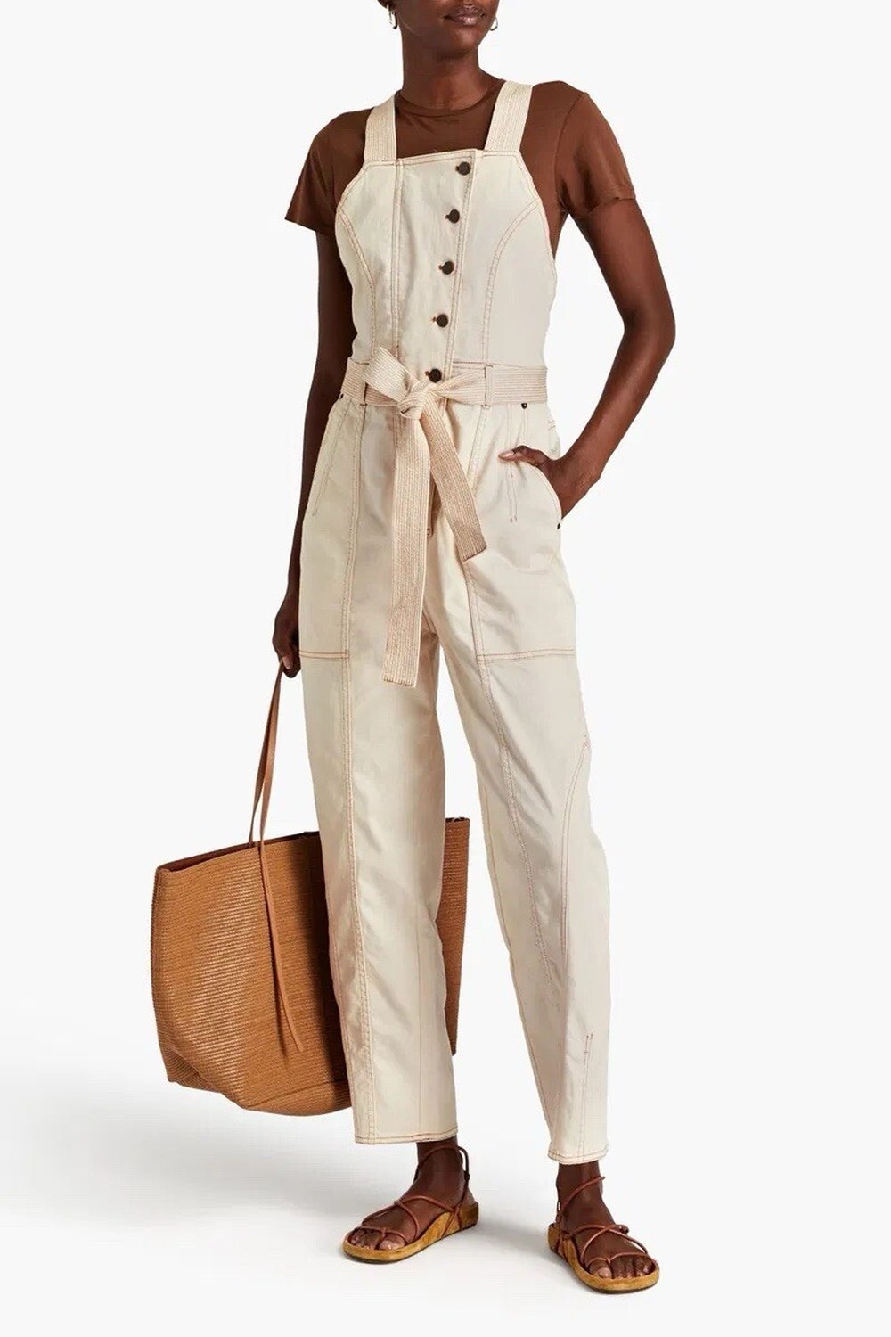 Archer Denim Jumpsuit de Ulla Johnson