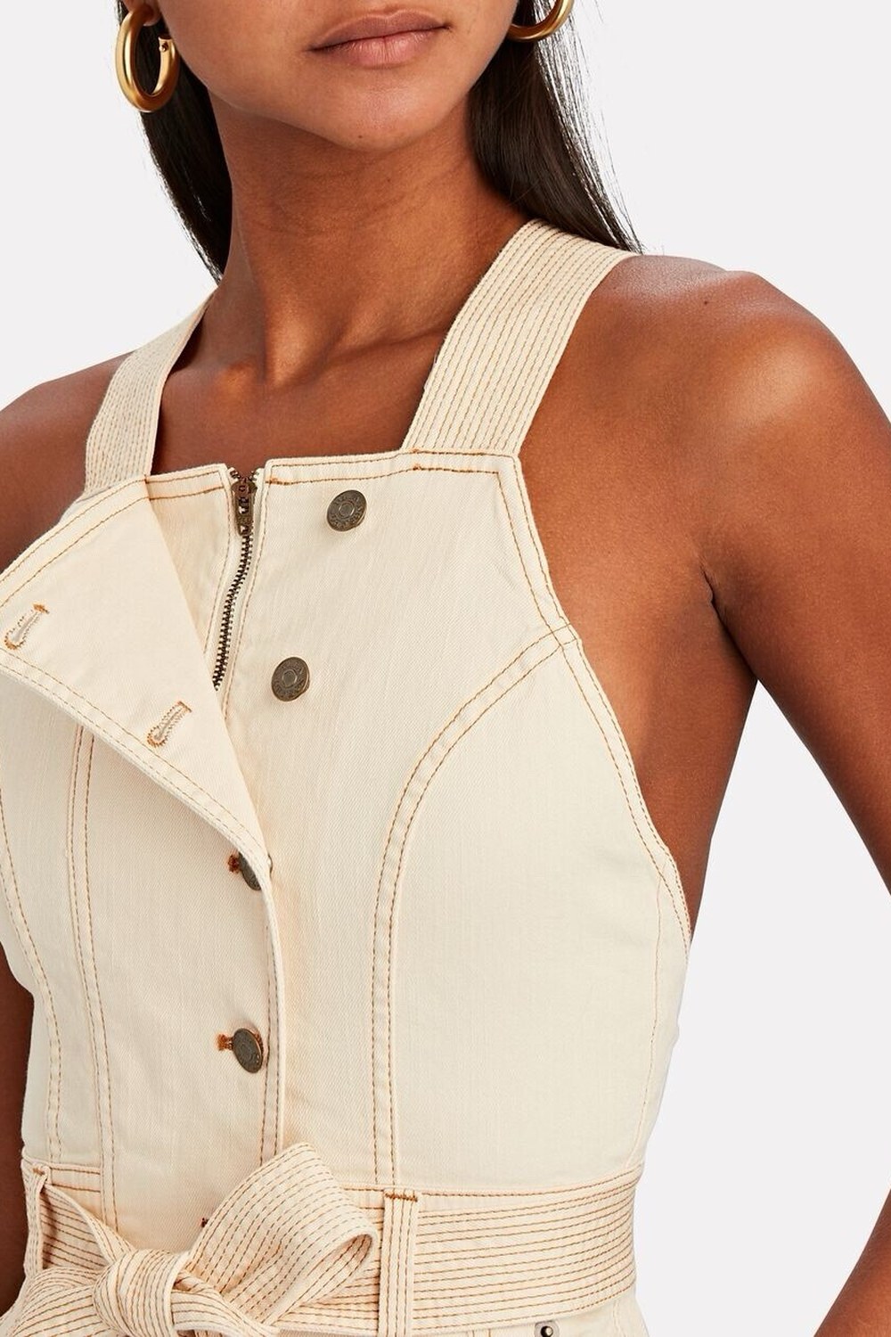 Archer Denim Jumpsuit de Ulla Johnson