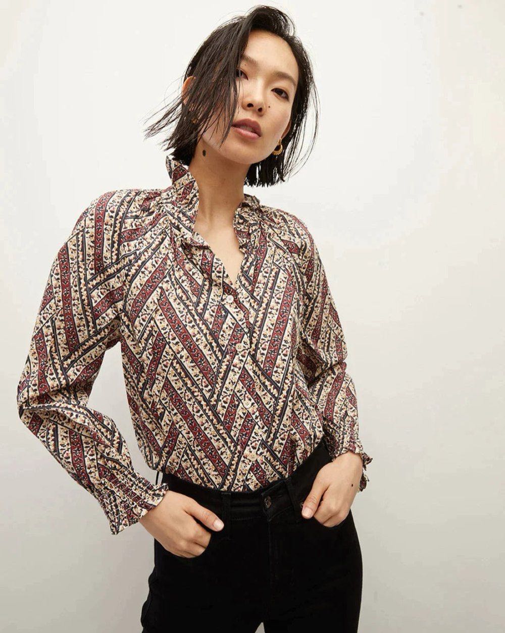 Calisto Blouse — Veronica Beard