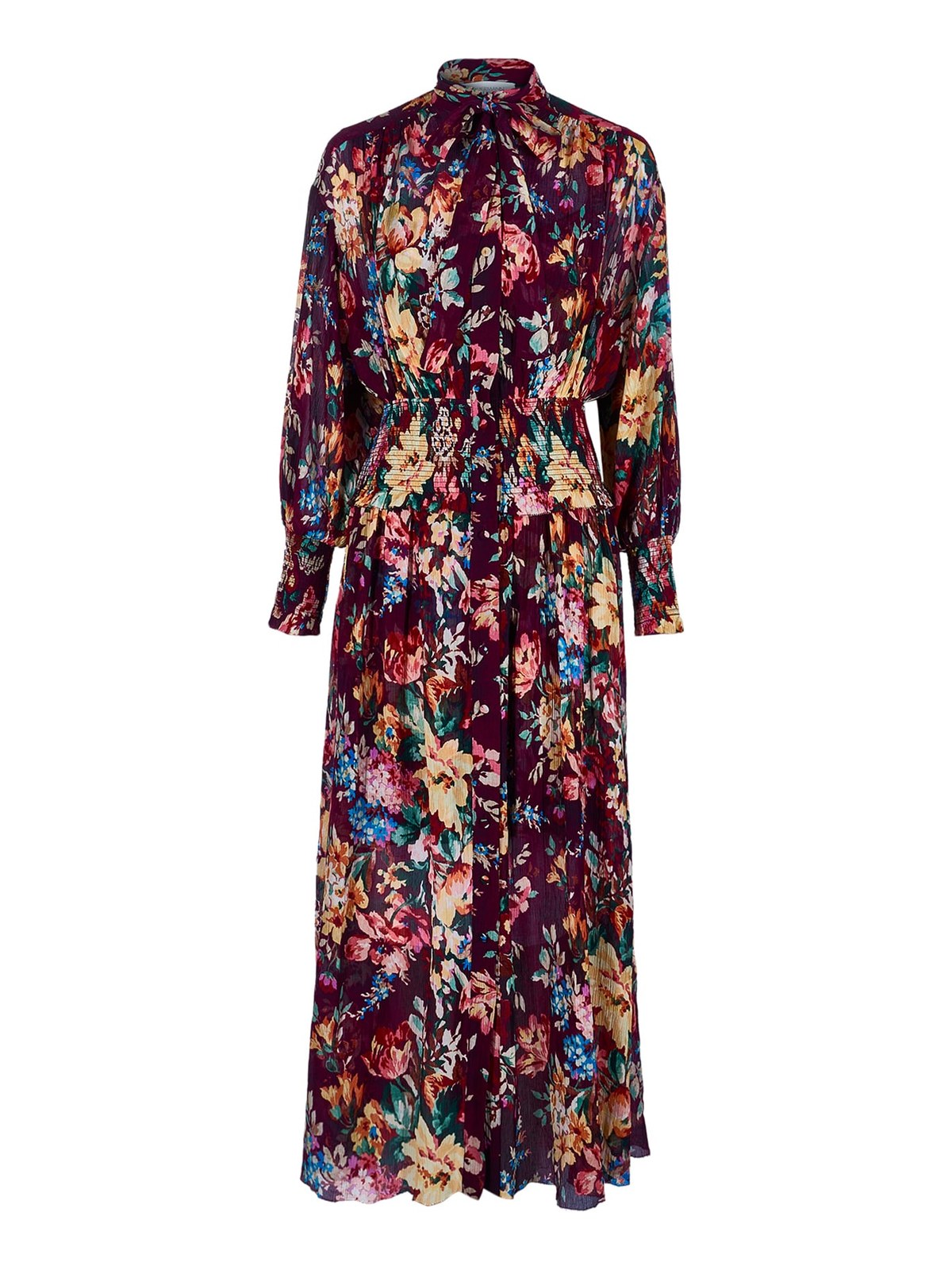 Allia Shirred Dress, Zimmermann