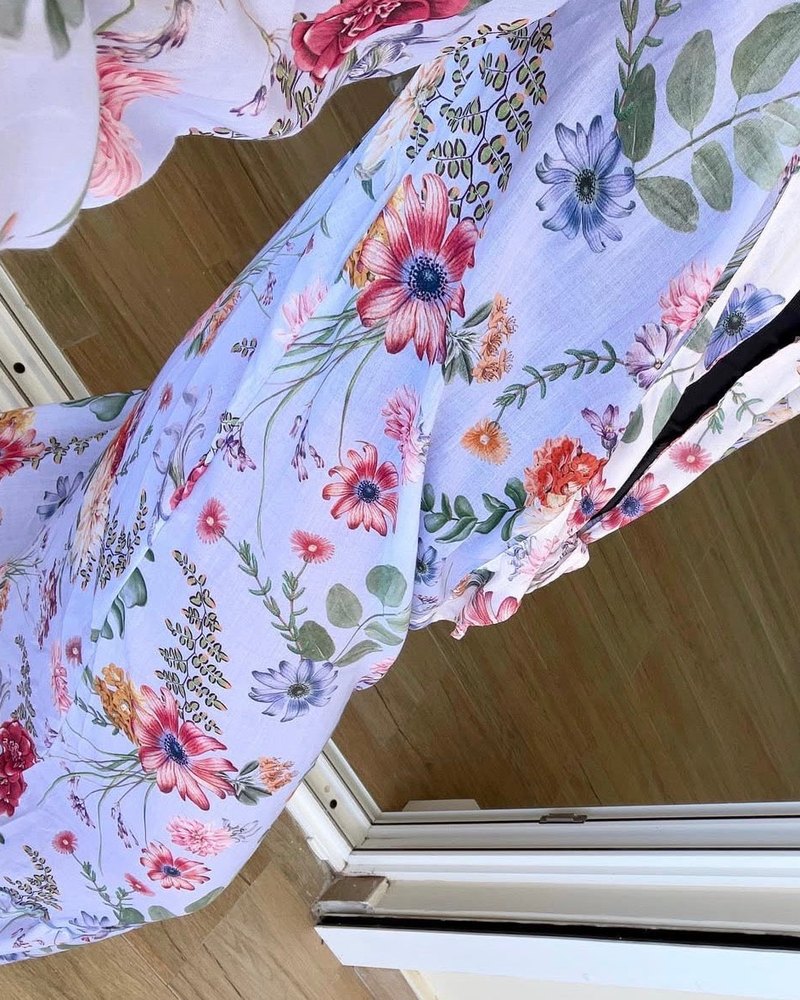 Lila Fleur Kimono de Kibys