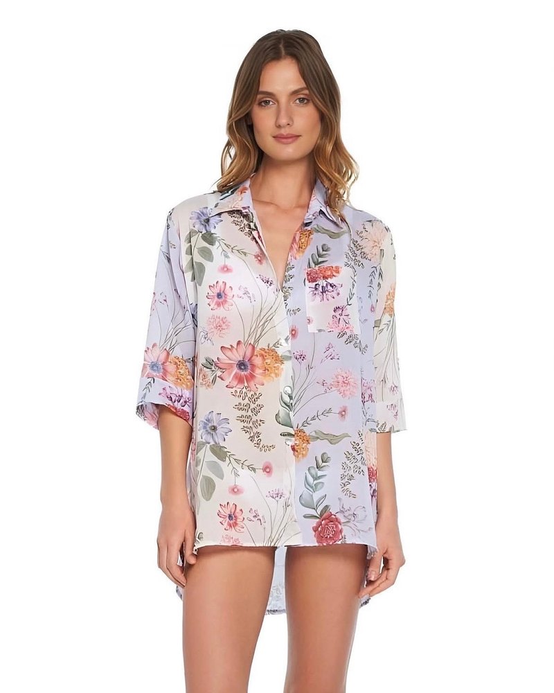 Lila Fleur Shirt de Kibys