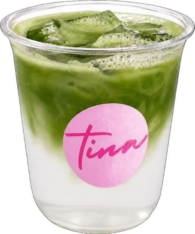 Coconut Matcha Cloud, agua de coco con matcha foam
