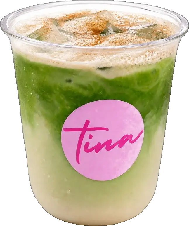 Matchanela, matcha con leche de avena y canela