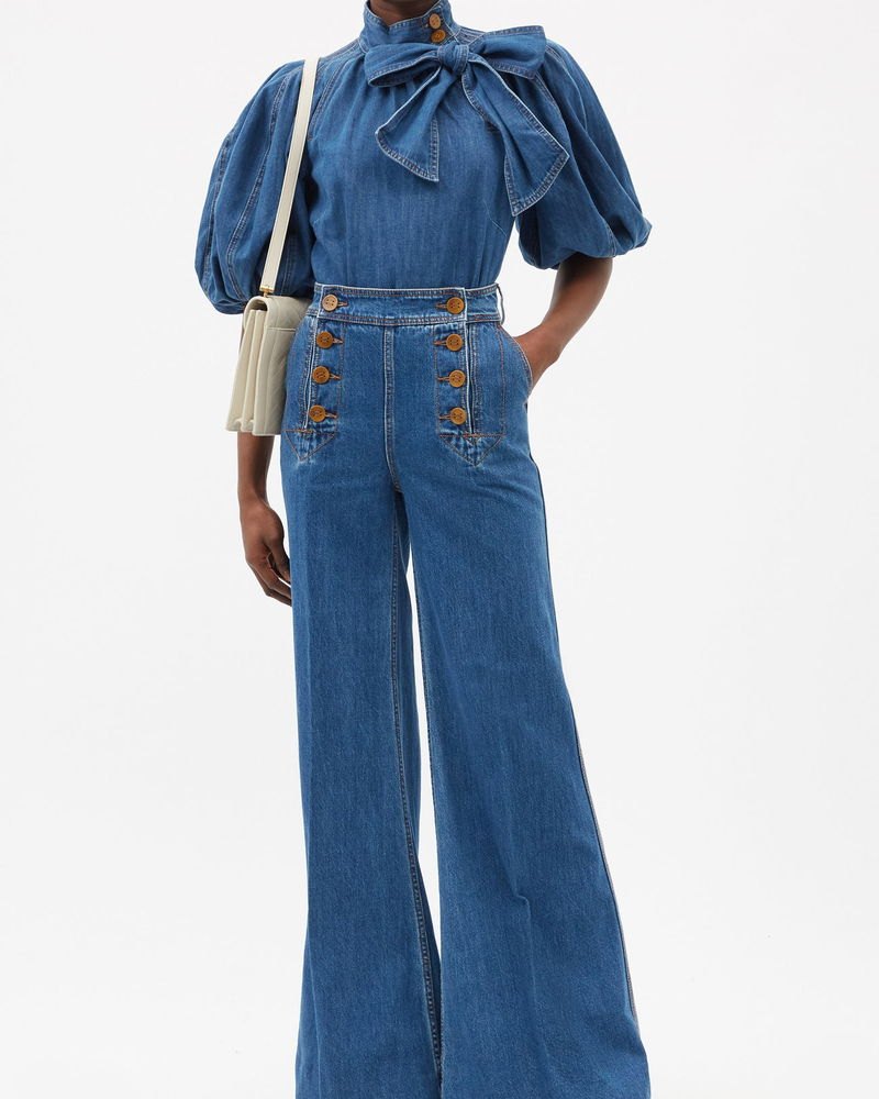 Postcard Kick Flare Jeans de Zimmermann