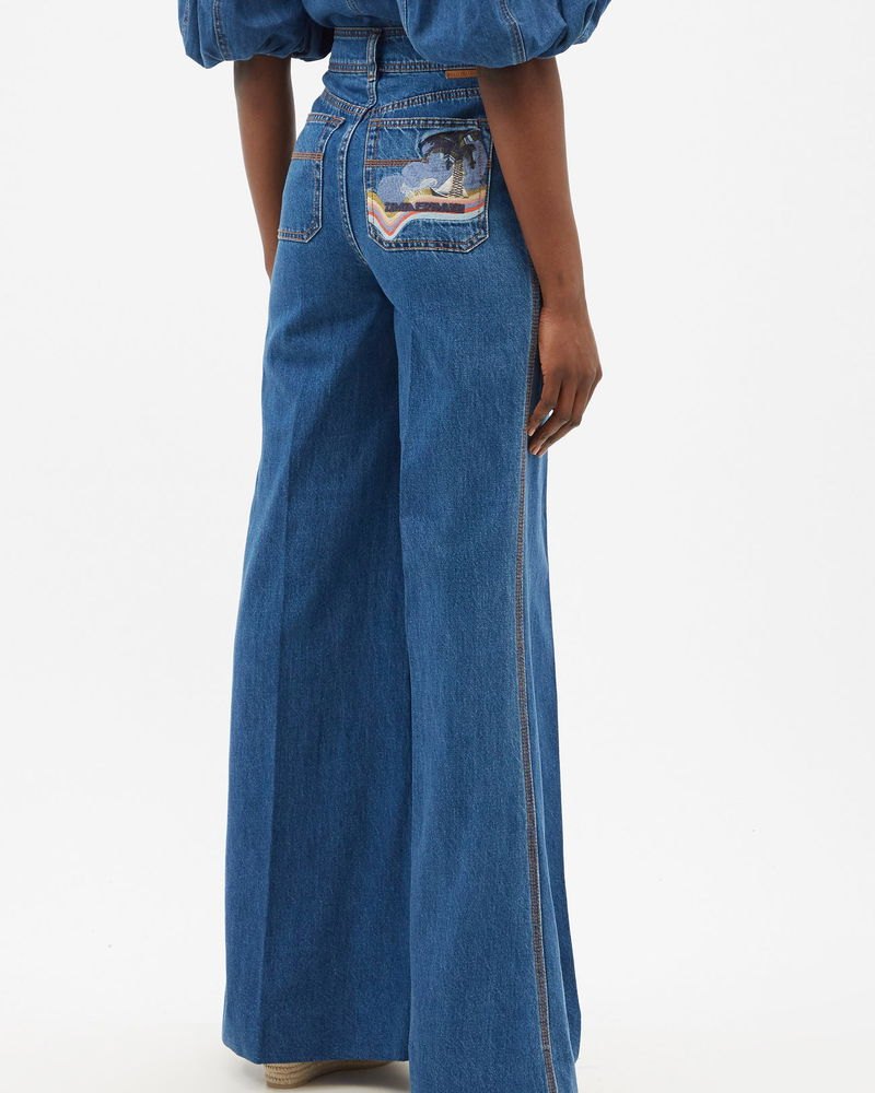 Postcard Kick Flare Jeans de Zimmermann